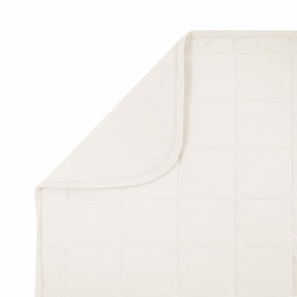 Adult Quilted Blanket in Oat 1.0 | Kyte Baby