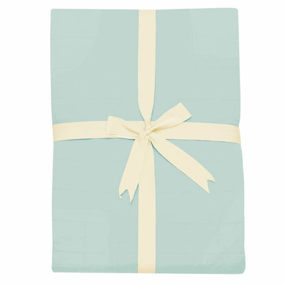 Adult Quilted Bamboo Blanket in Sage 1.0 | Kyte Baby