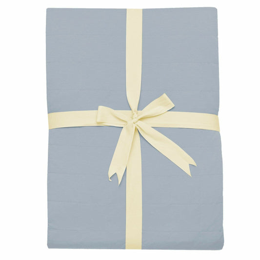 Adult Quilted Blanket in Fog | Kyte Baby