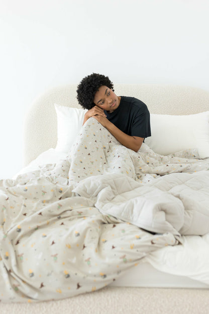 Adult Quilted Blanket in Starry Icon 2.5 | Kyte Baby