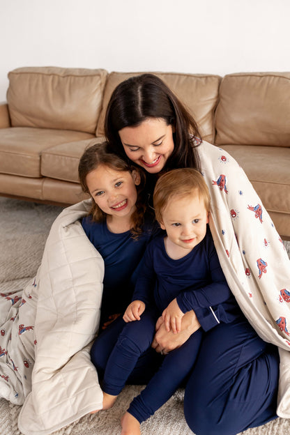 Adult Quilted Blanket in Spider-Man 2.5 | Kyte Baby