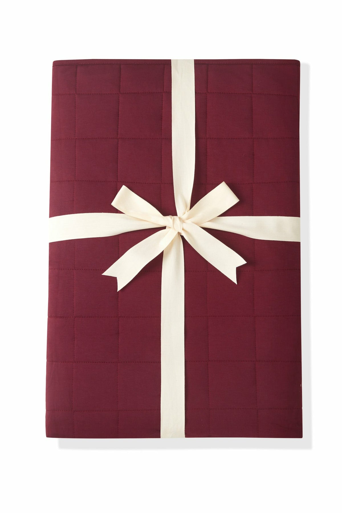 Adult Quilted Blanket in Burgundy 2.5 | Kyte Baby