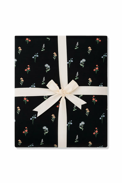 Adult Quilted Blanket in Midnight Wildflower 2.5 | Kyte Baby