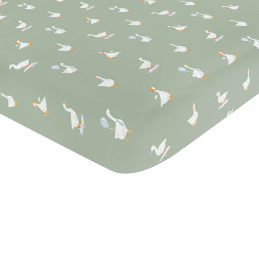 Twin Sheet in Silly Goose | Kyte Baby