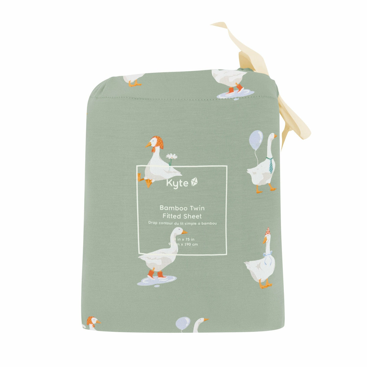 Twin Sheet in Silly Goose | Kyte Baby