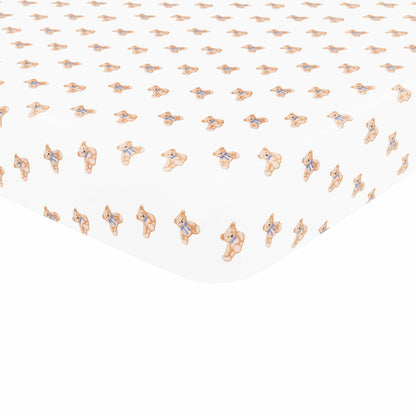 Twin Sheet in Teddy Bear | Kyte Baby