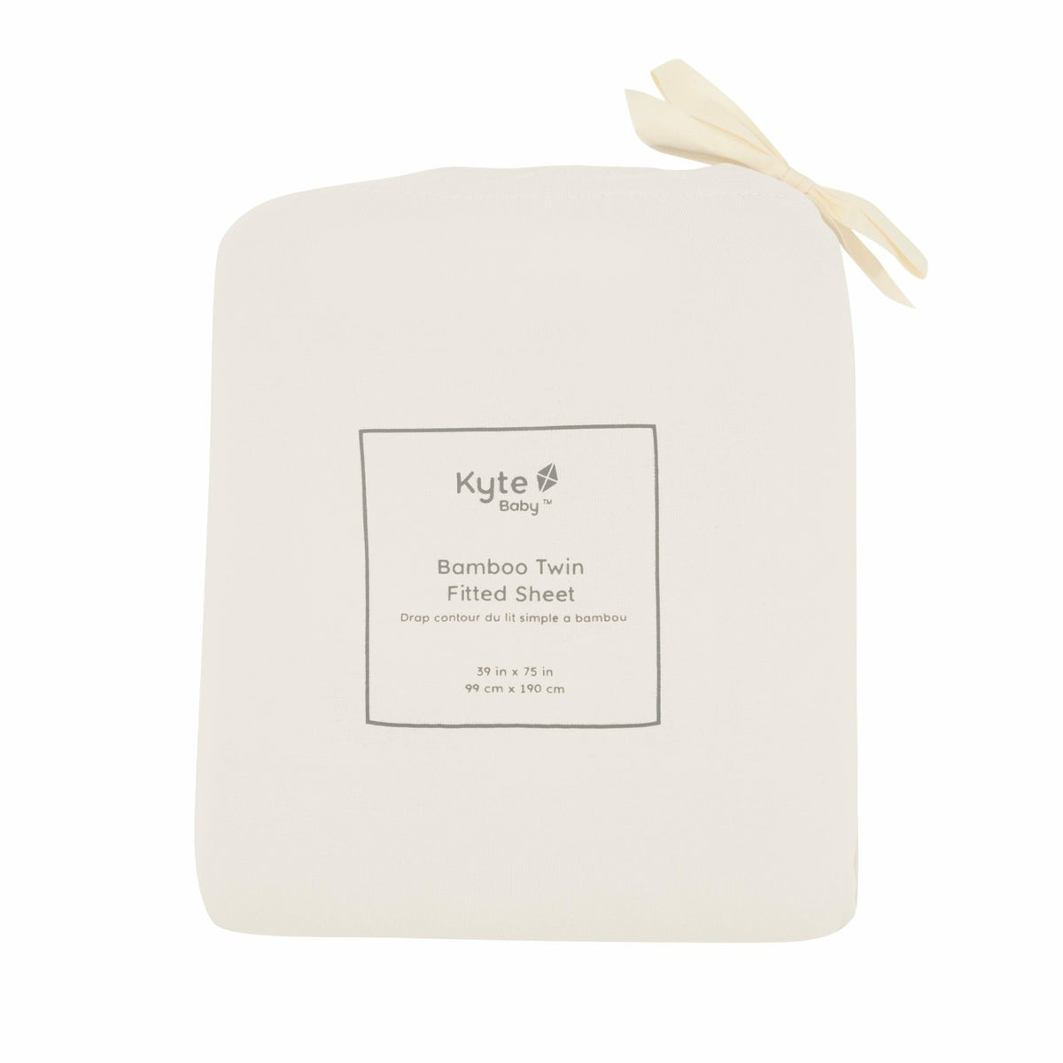Twin Sheet in Oat | Kyte Baby