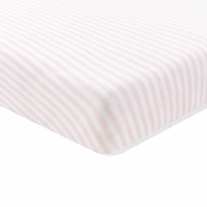 Twin Sheet in Small Sakura Stripe | Kyte Baby
