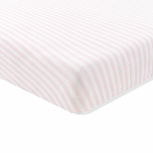 Twin Sheet in Small Sakura Stripe | Kyte Baby