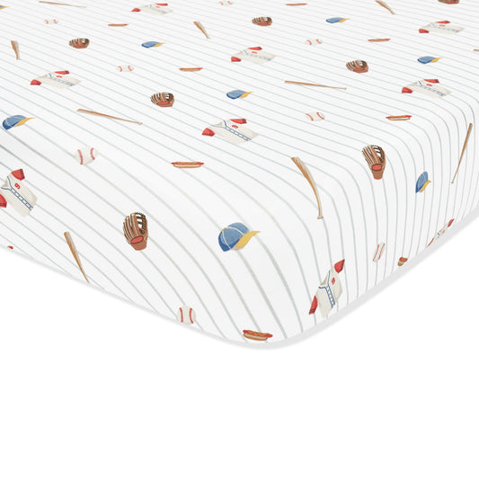 Twin Sheet in Home Run | Kyte Baby