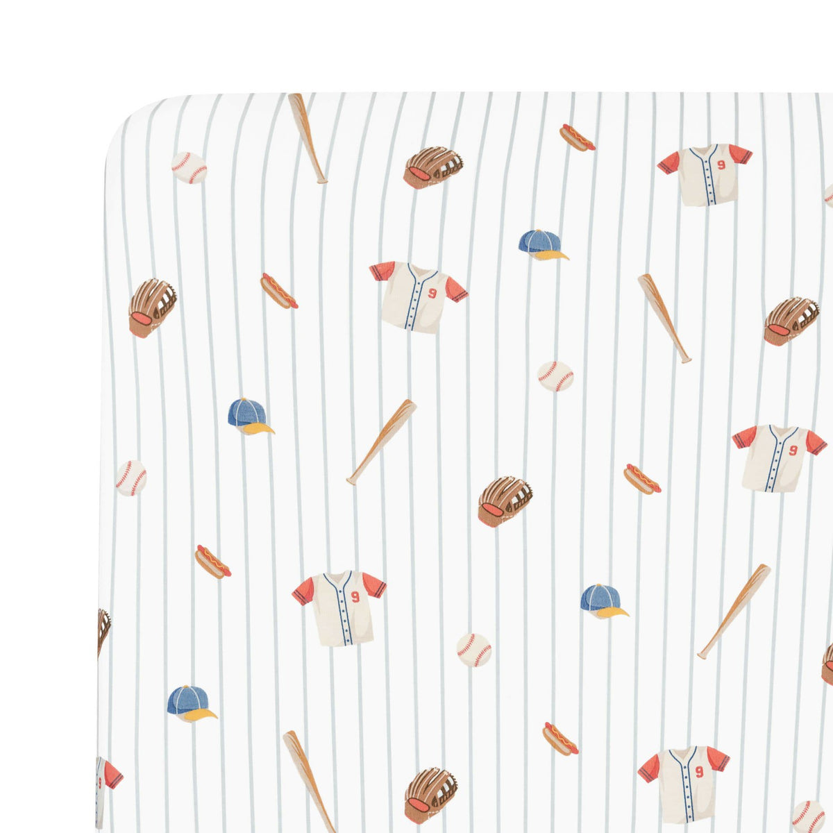 Twin Sheet in Home Run | Kyte Baby
