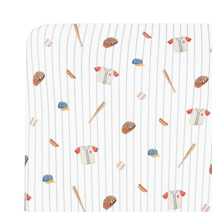 Twin Sheet in Home Run | Kyte Baby