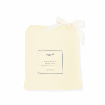 Twin Sheet in Chamomile | Kyte Baby