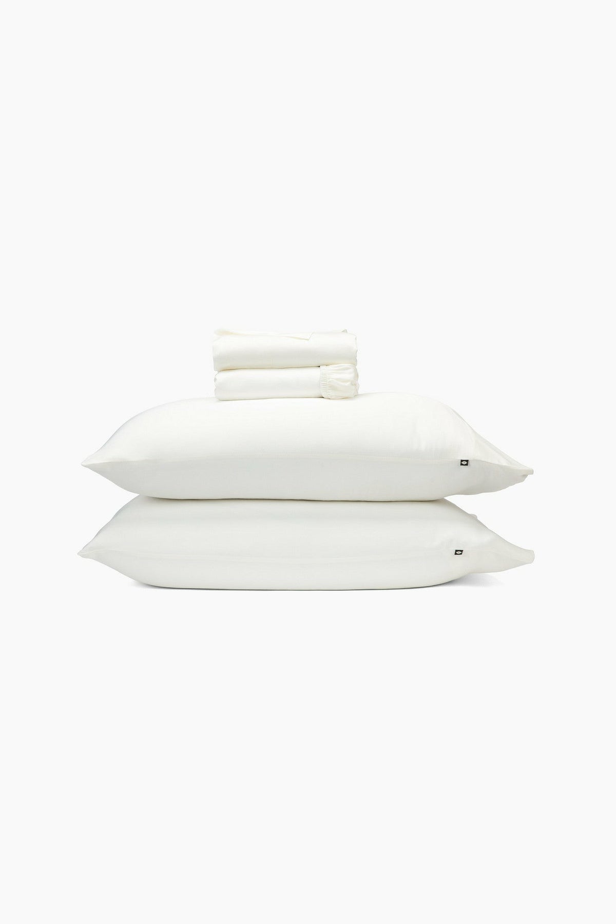 Bamboo Sateen Sheet Set in Shell | Kyte Baby