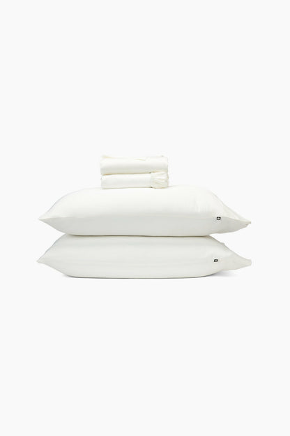 Bamboo Sateen Sheet Set in Shell | Kyte Baby