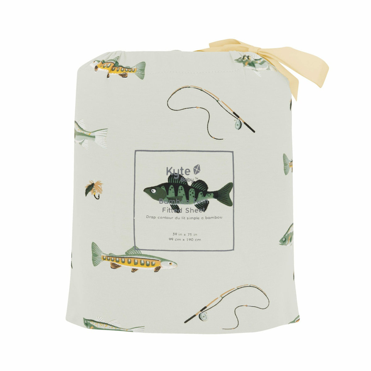 Twin Sheet in Fishing | Kyte Baby