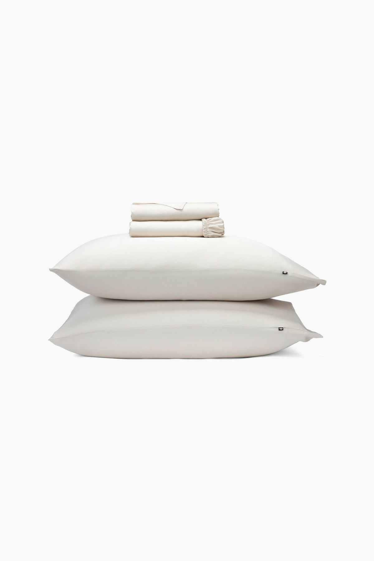 Bamboo Sateen Sheet Set in Champagne | Kyte Baby
