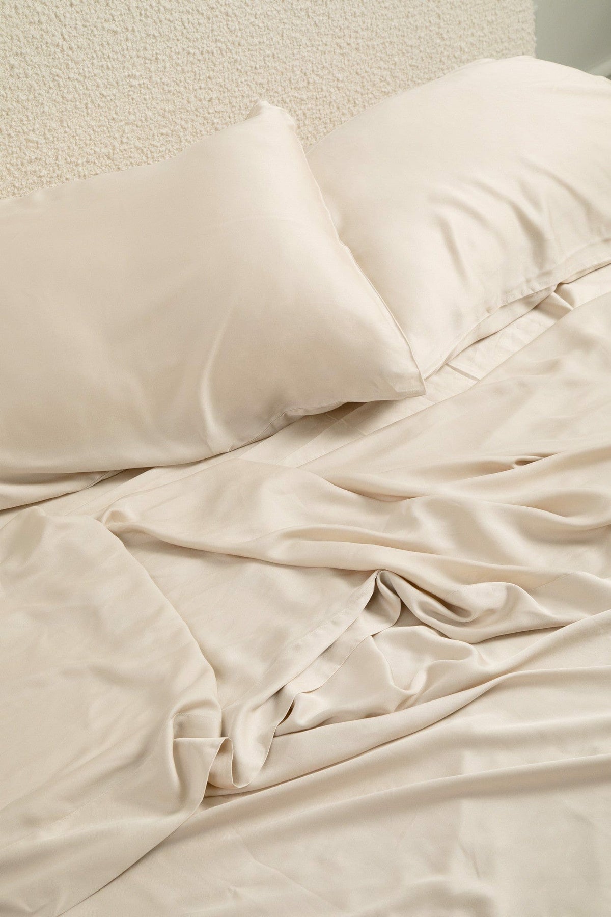 Bamboo Sateen Sheet Set in Champagne | Kyte Baby