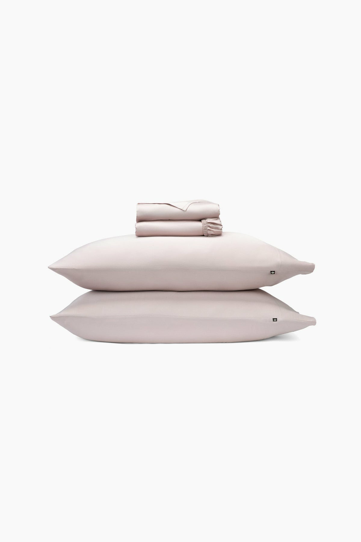 Bamboo Sateen Sheet Set in Rose Quartz | Kyte Baby