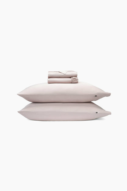 Bamboo Sateen Sheet Set in Rose Quartz | Kyte Baby
