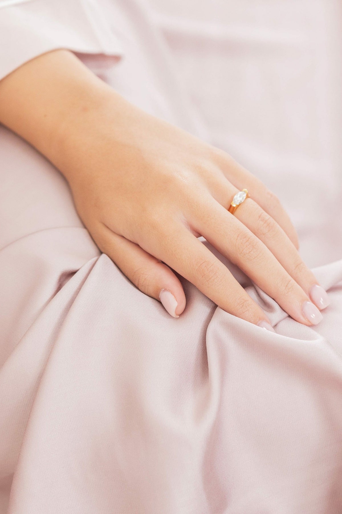 Bamboo Sateen Sheet Set in Rose Quartz | Kyte Baby