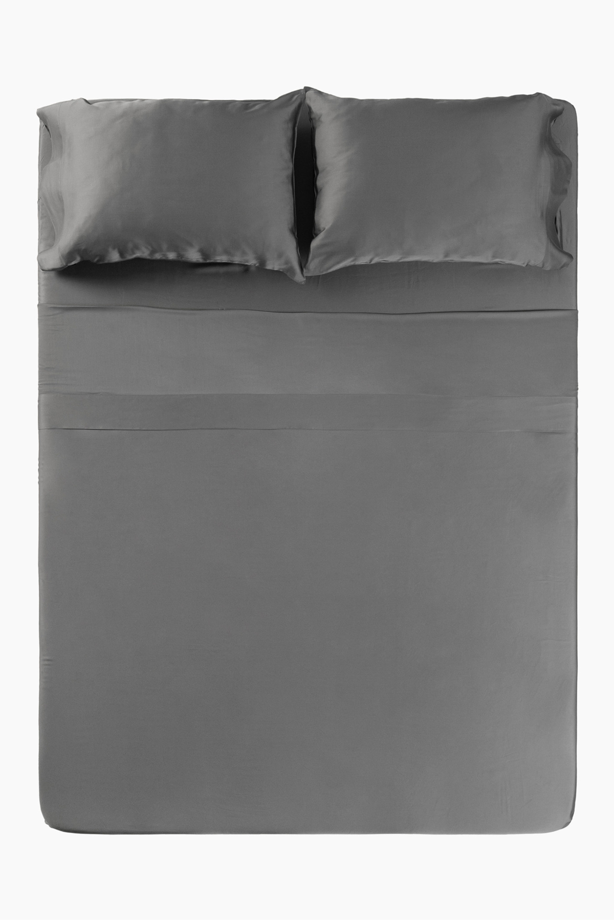 Bamboo Sateen Sheet Set in Ash | Kyte Baby