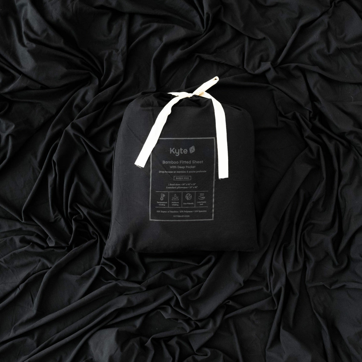 Fitted Sheet & Pillowcases Midnight | Kyte Baby