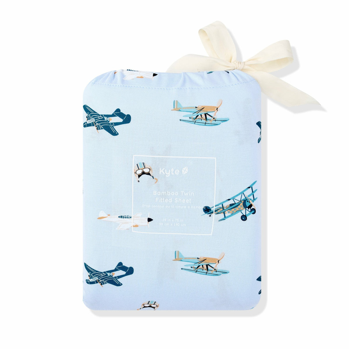 Twin Sheet in Take Off | Kyte Baby