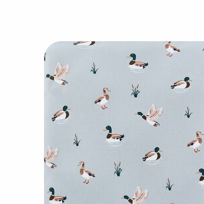 Twin Sheet in Mallard Duck | Kyte Baby
