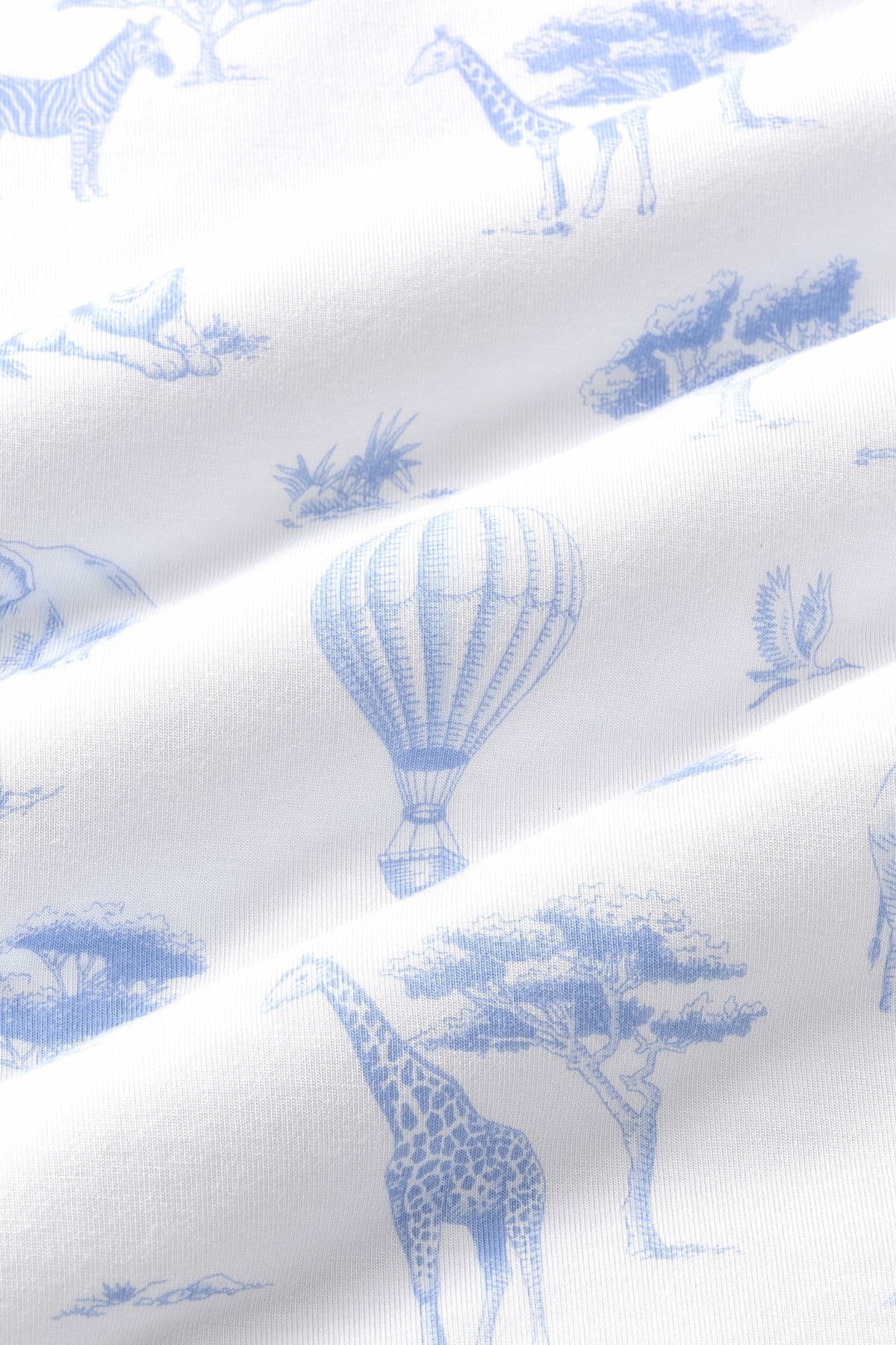 Twin Sheet in Toile Safari | Kyte Baby