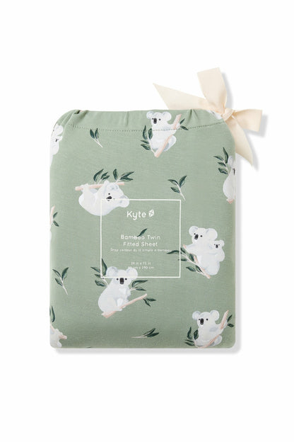 Twin Sheet in Koala | Kyte Baby