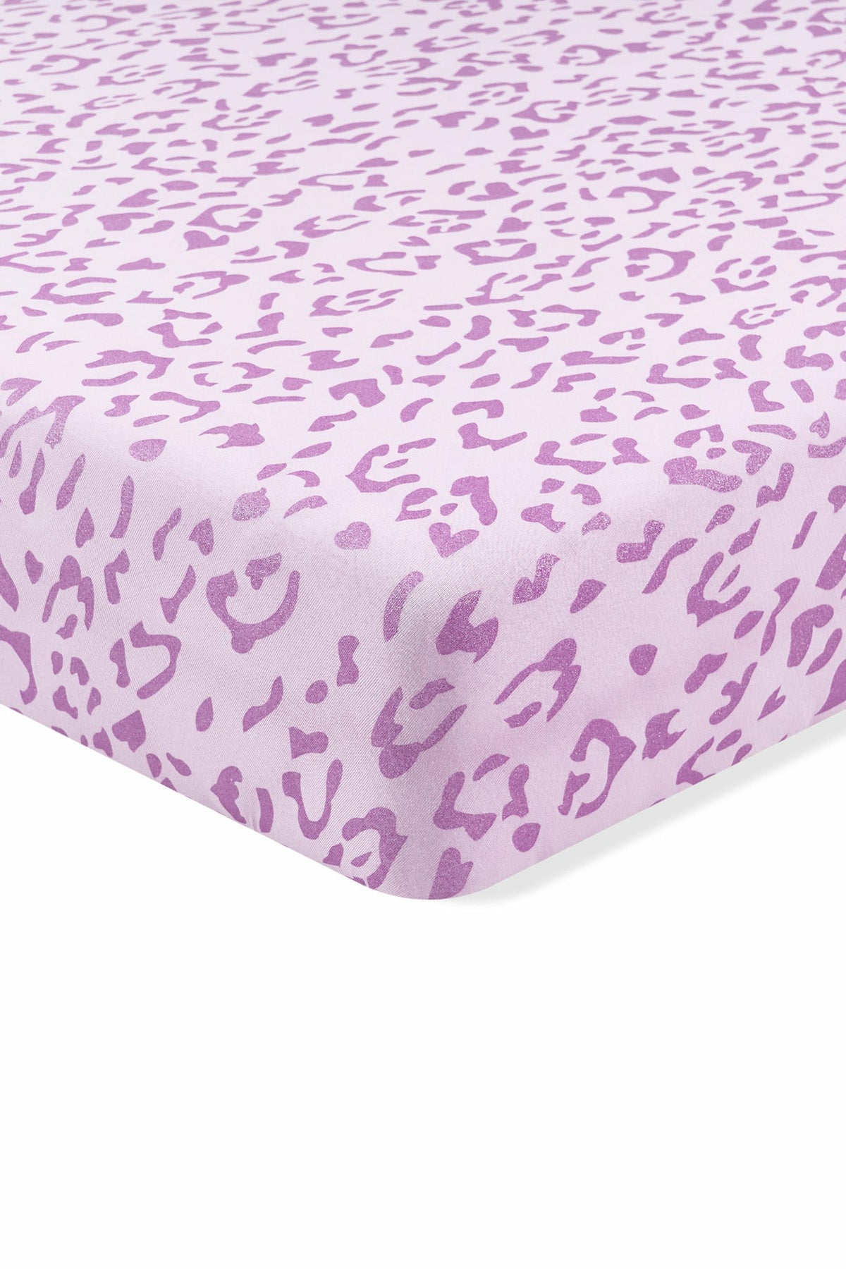 Twin Sheet in Thistle Leopard | Kyte Baby