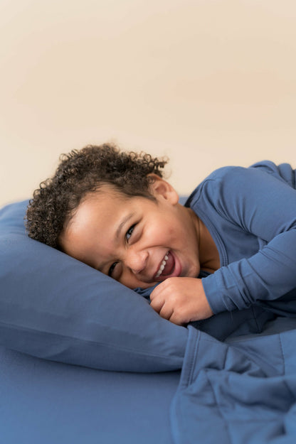 Toddler Pillowcase in Oxford | Kyte Baby