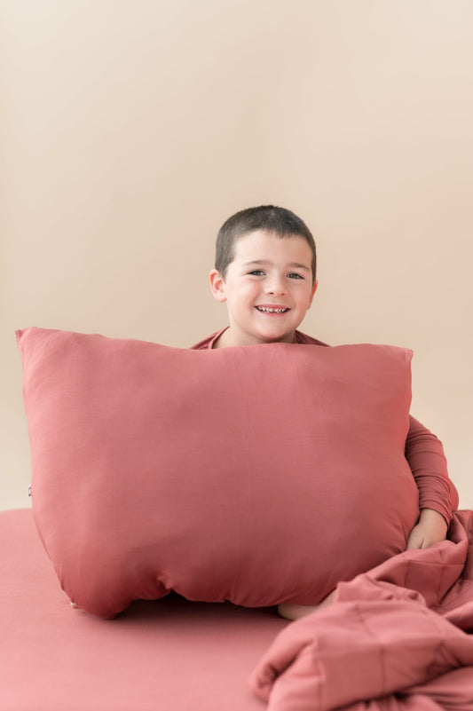 Standard Pillowcase in Ember | Kyte Baby