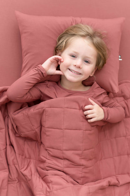 Toddler Pillowcase in Ember | Kyte Baby