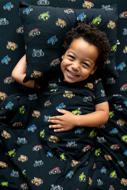 Toddler Pillowcase in Monster Truck | Kyte Baby