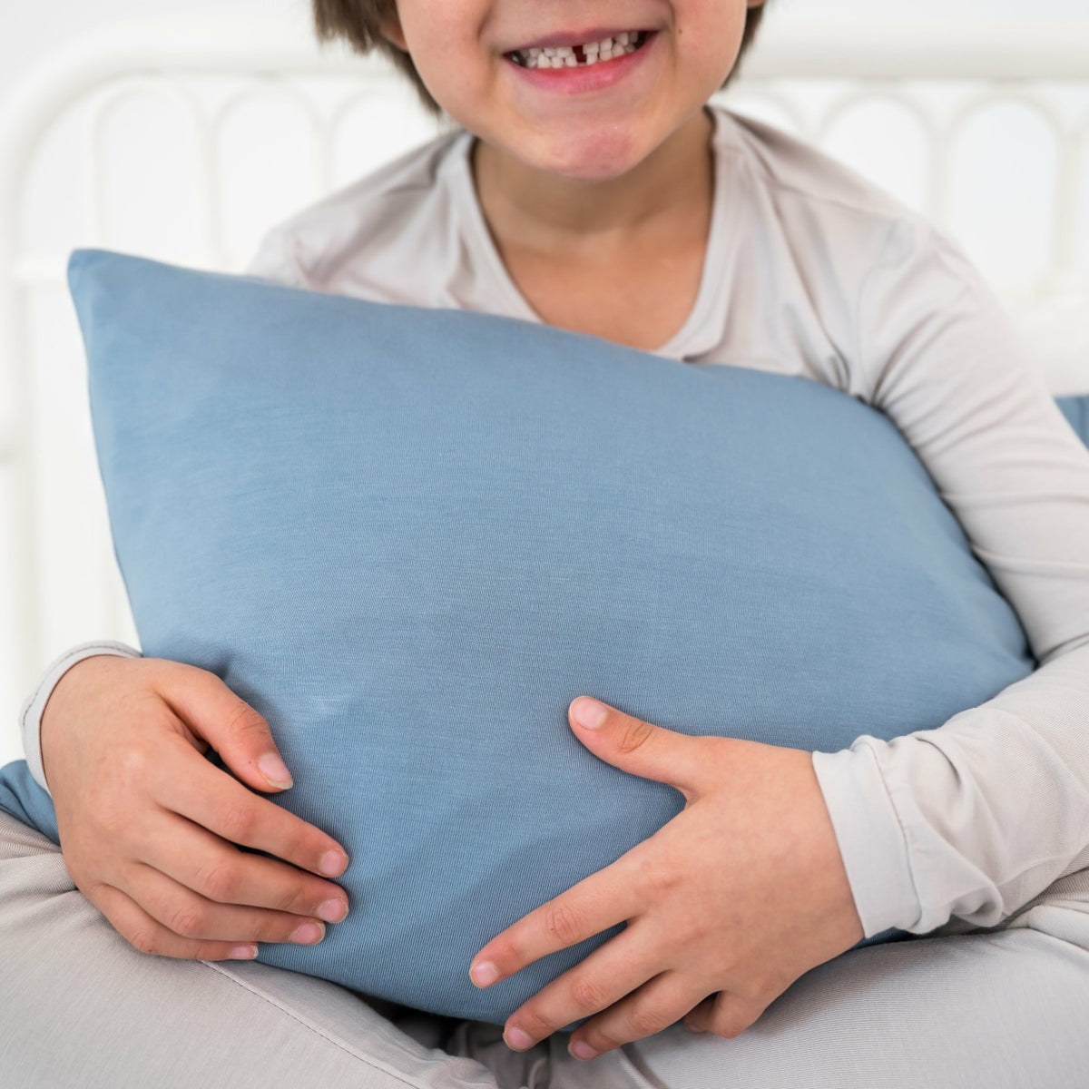 Toddler Pillowcase in Slate | Kyte Baby