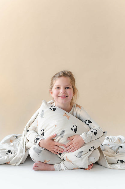 Toddler Pillowcase in Fluffy Cat | Kyte Baby