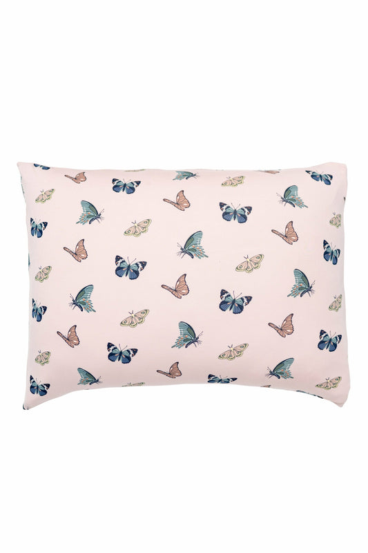 Standard Pillowcase in Blush Butterfly | Kyte Baby