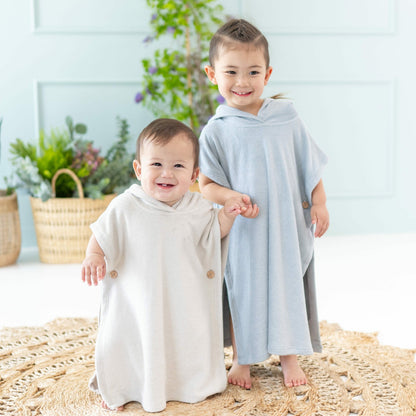 Swim Poncho in Oat | Kyte Baby