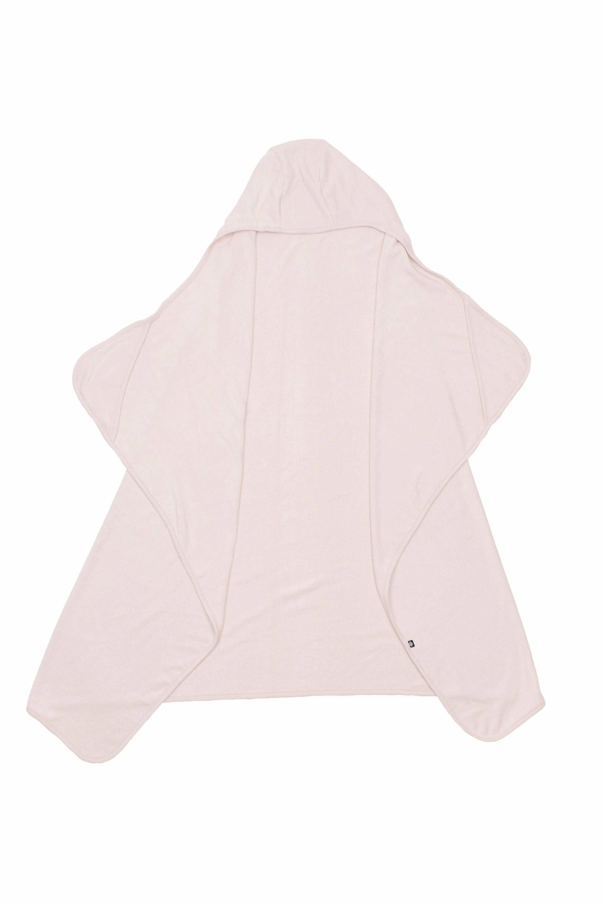 Toddler Hooded Bamboo Bath Towel in Blush | Kyte Baby