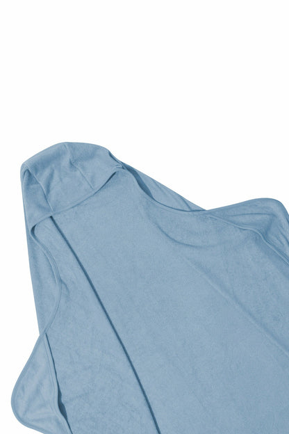 Toddler Hooded Bath Towel in Slate | Kyte Baby