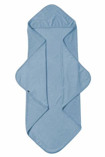 Hooded Bath Towel in Slate | Kyte Baby
