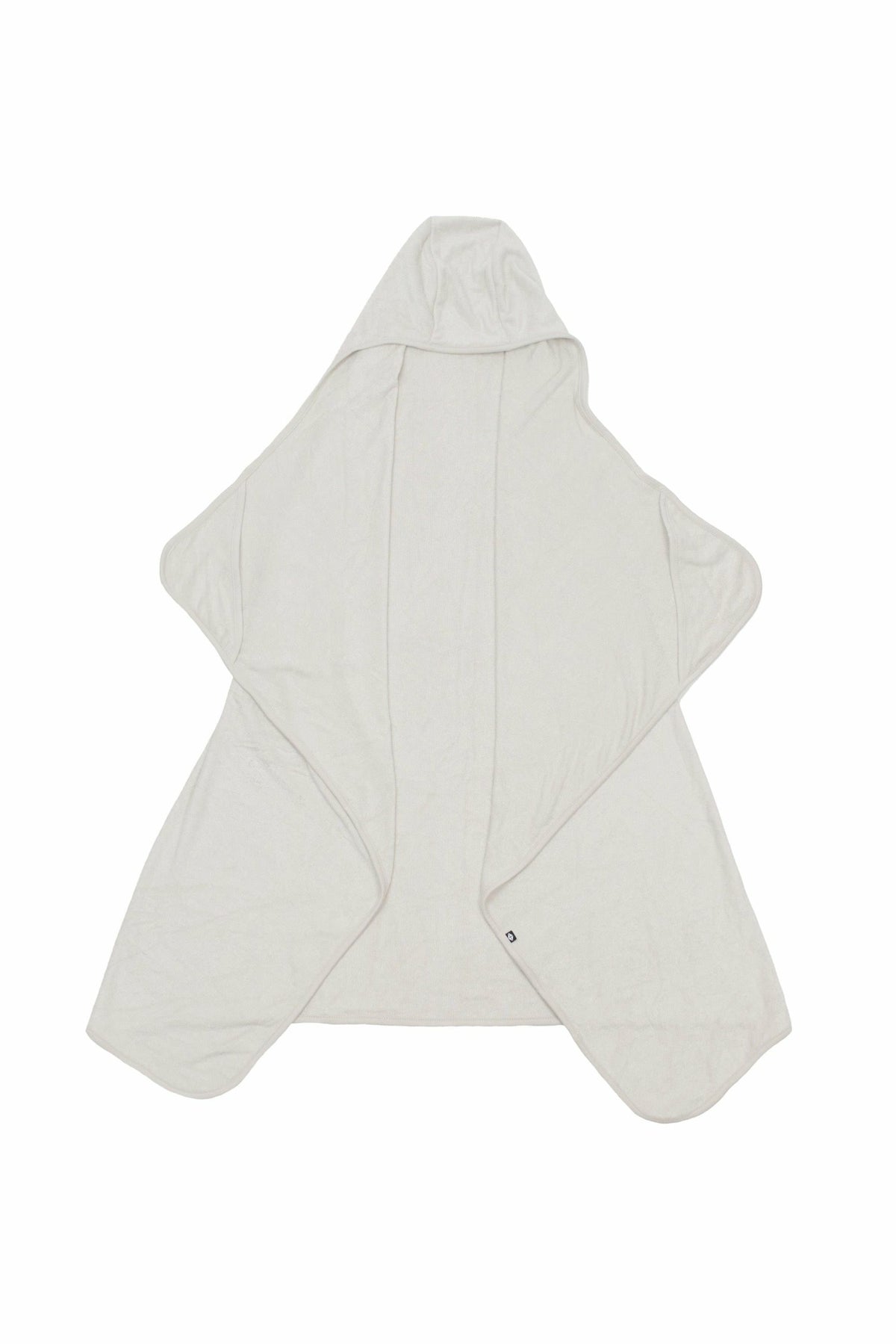 Toddler Hooded Bamboo Bath Towel in Oat | Kyte Baby