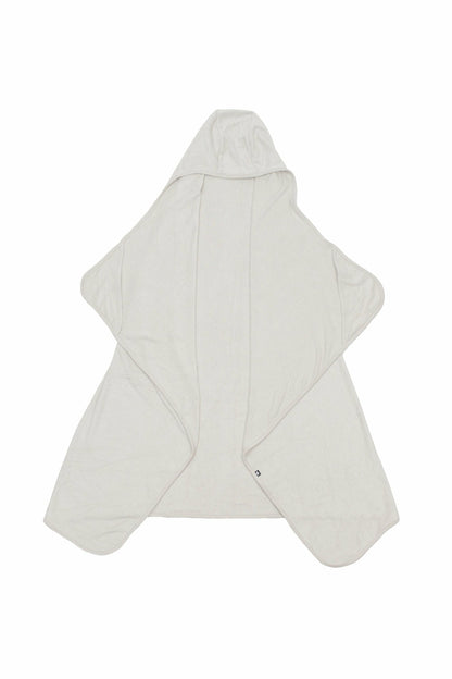 Toddler Hooded Bamboo Bath Towel in Oat | Kyte Baby