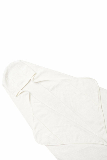 Toddler Hooded Bamboo Bath Towel in Cloud | Kyte Baby