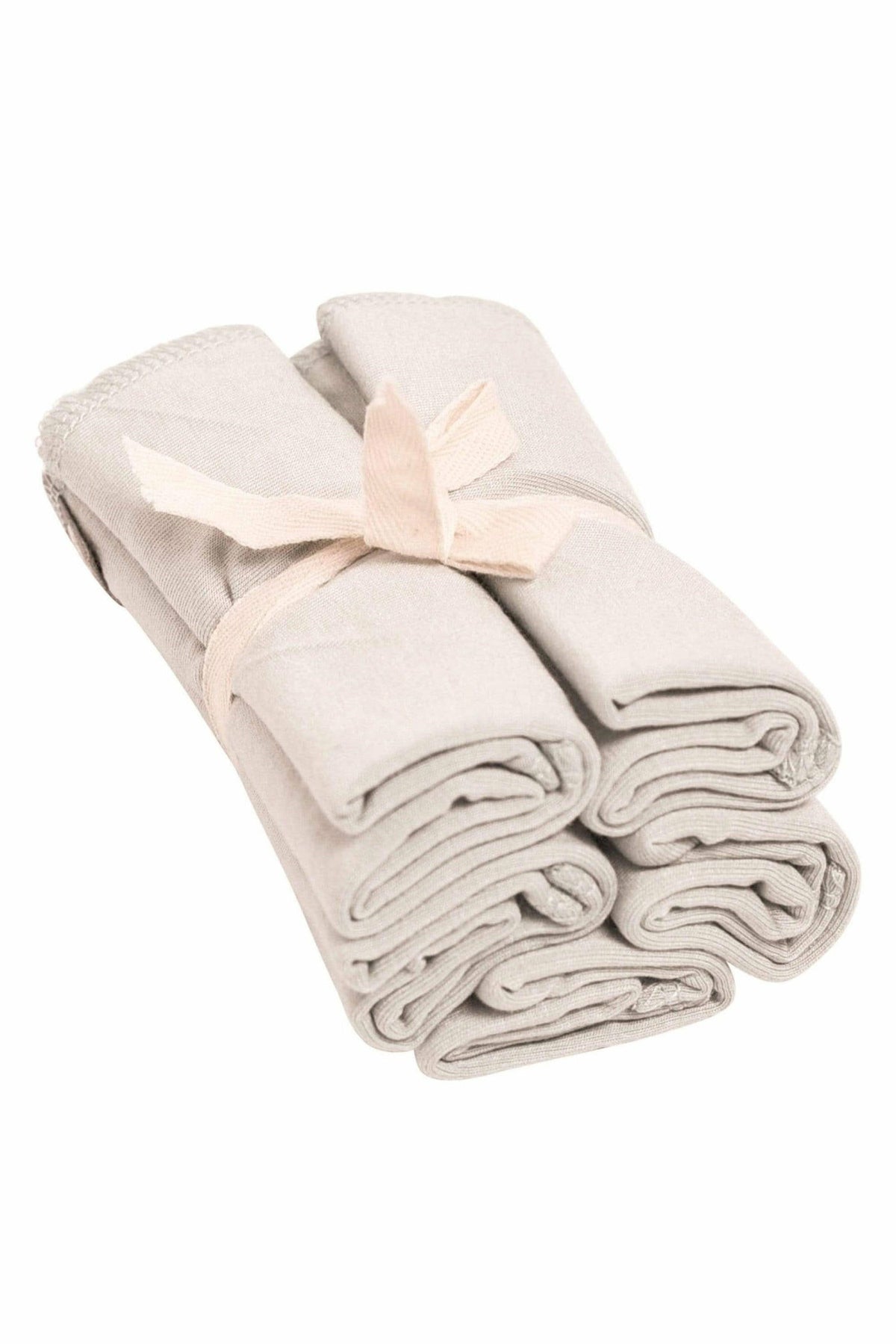 Bamboo Baby Washcloth 5-Pack in Oat | Kyte Baby