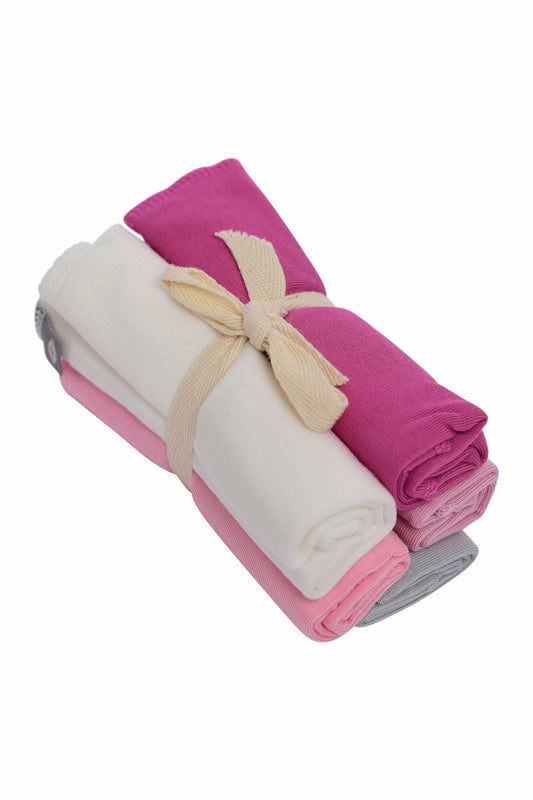 Solid Washcloth Combo 5-Pack in Pastel | Kyte Baby