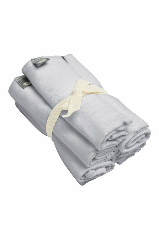 Bamboo Baby Washcloth 5-Pack in Storm Grey | Kyte Baby