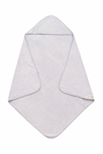 Hooded Infant Bath Towel in Storm | Kyte Baby